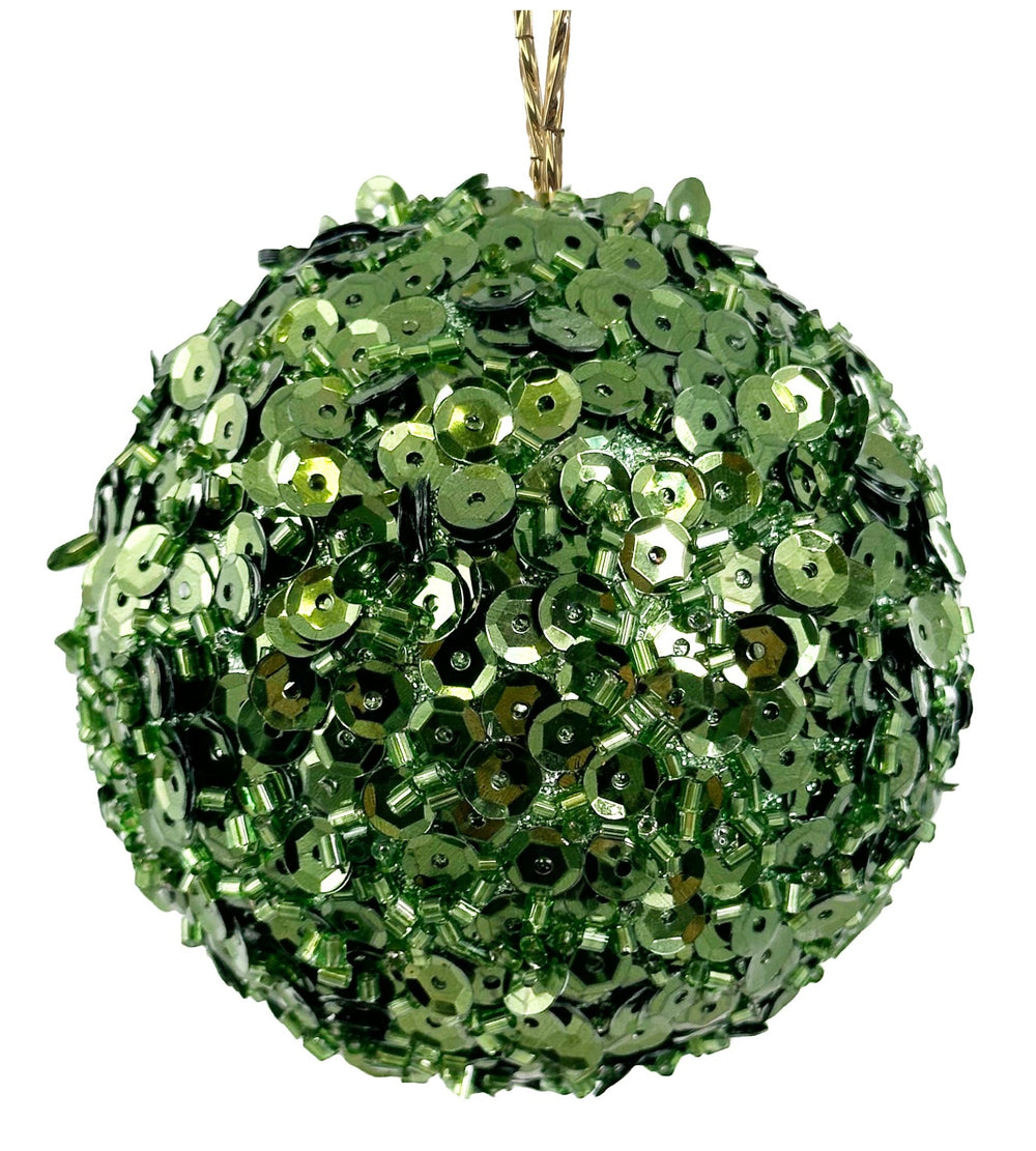 Bola de Navidad Étincelle Émeraude Pequeña Set/6 - La Compañía Francesa
