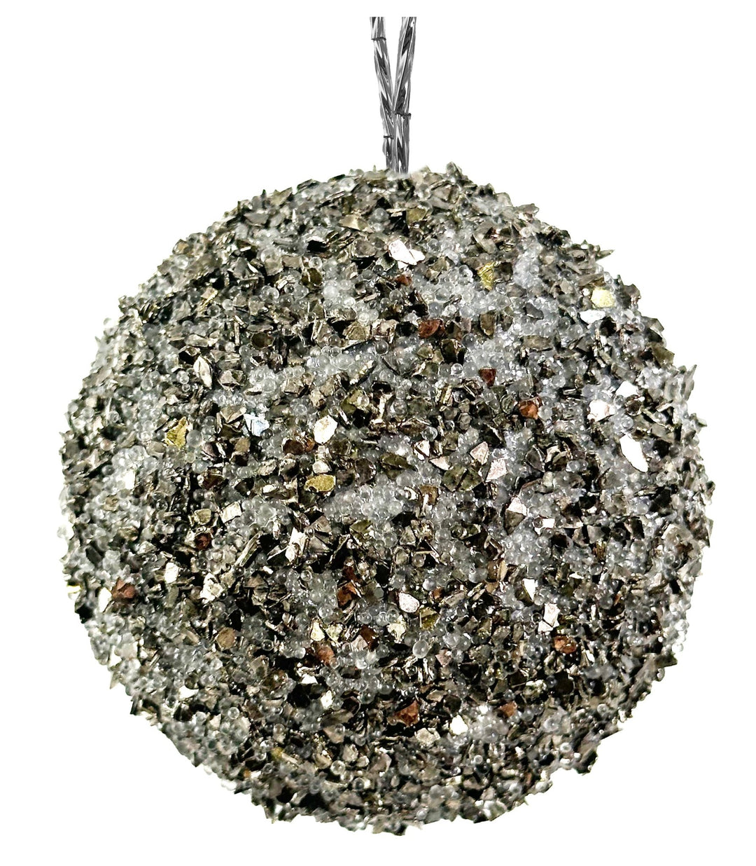 Bola de Navidad Glitter Smoke Pequeña Set/6 - La Compañía Francesa