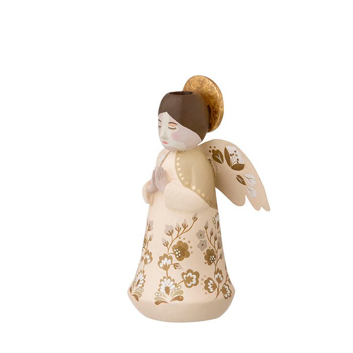 Candelabro Ángel de Invierno Dorée - La Compañía Francesa