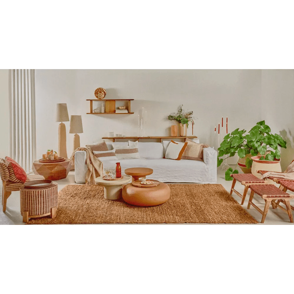 Candelabro de Metal Off - White Mediano - La Compañía Francesa