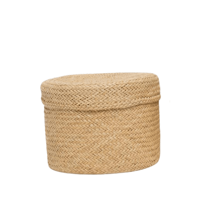 Cesta con Tapa Beige - La Compañía Francesa