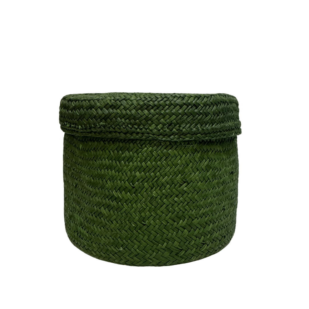 Cesta con Tapa Verde - La Compañía Francesa