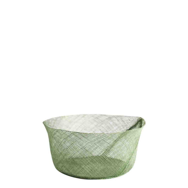 Panera de Rafia Verde 18 cm