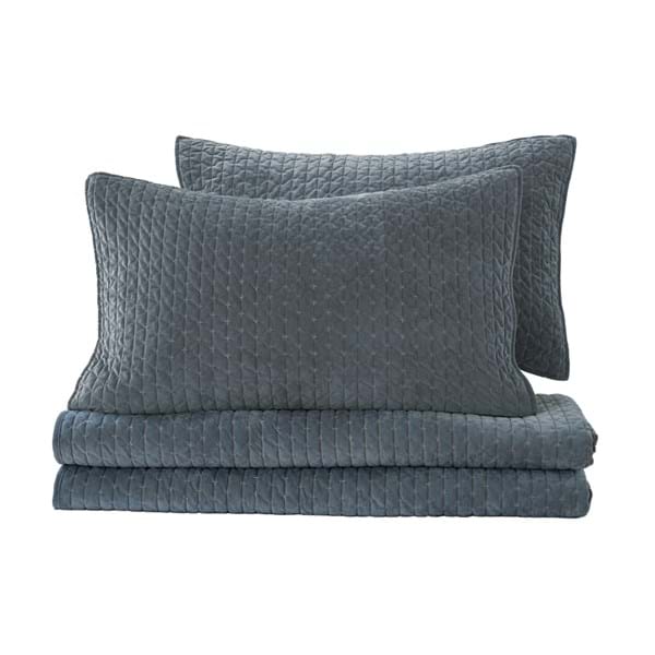 Colcha Boutis Azul 180 X 260 CM - La Compañía Francesa