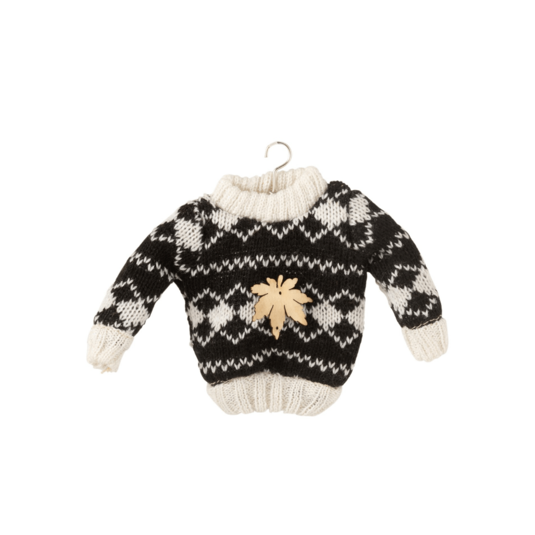 Colgante Jersey Navidad Negro - La Compañía Francesa