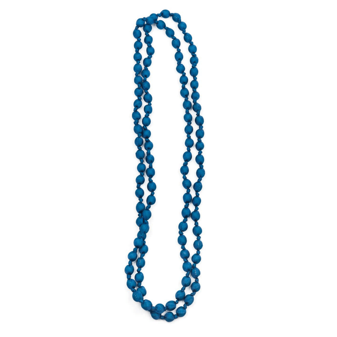 Collar Seda Azul Deep - La Compañía Francesa