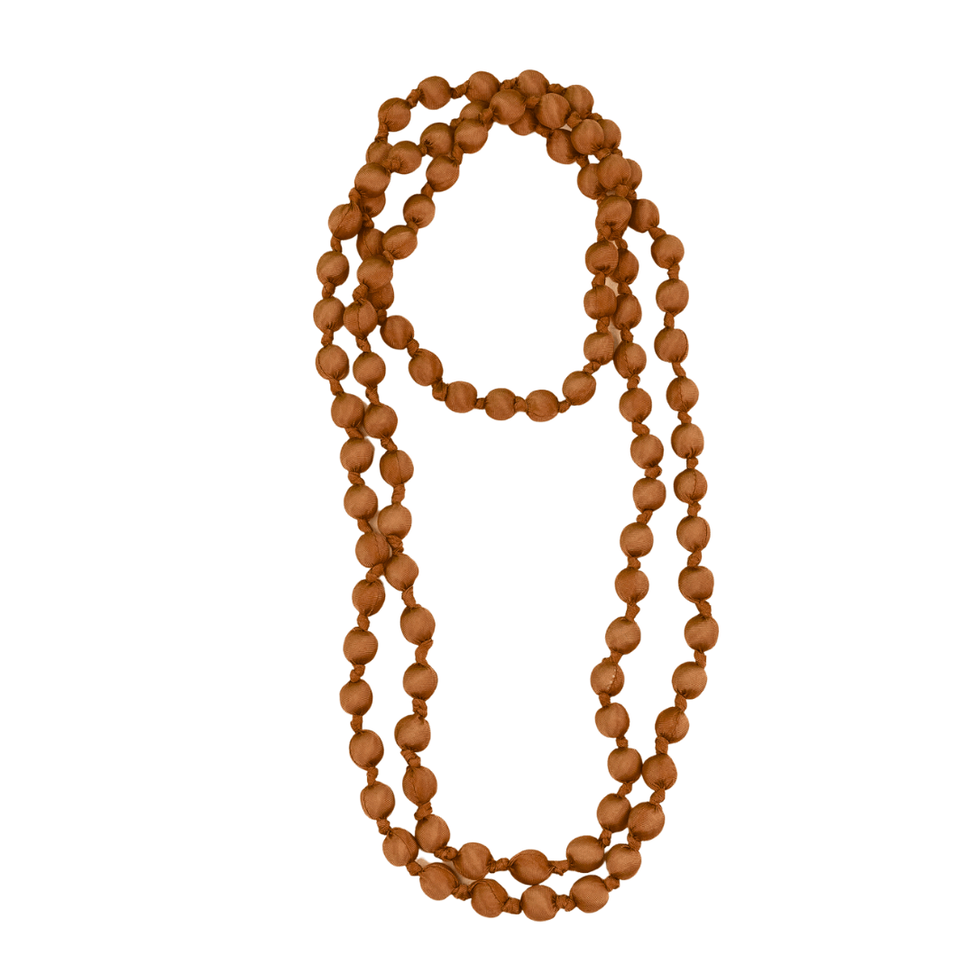 Collar Seda Dorado - La Compañía Francesa