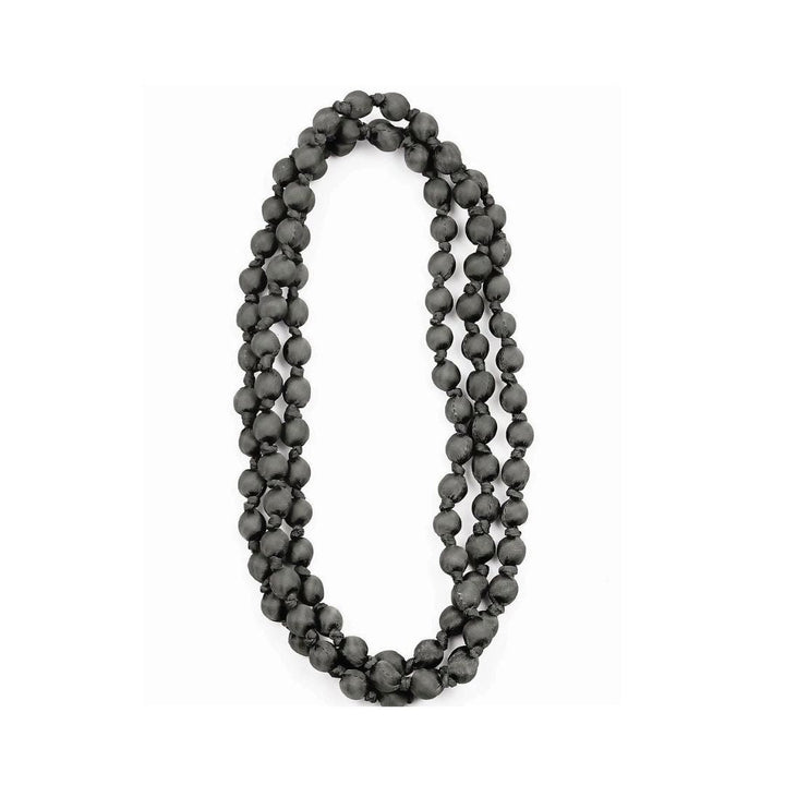 Collar Seda Gris Oscuro - La Compañía Francesa