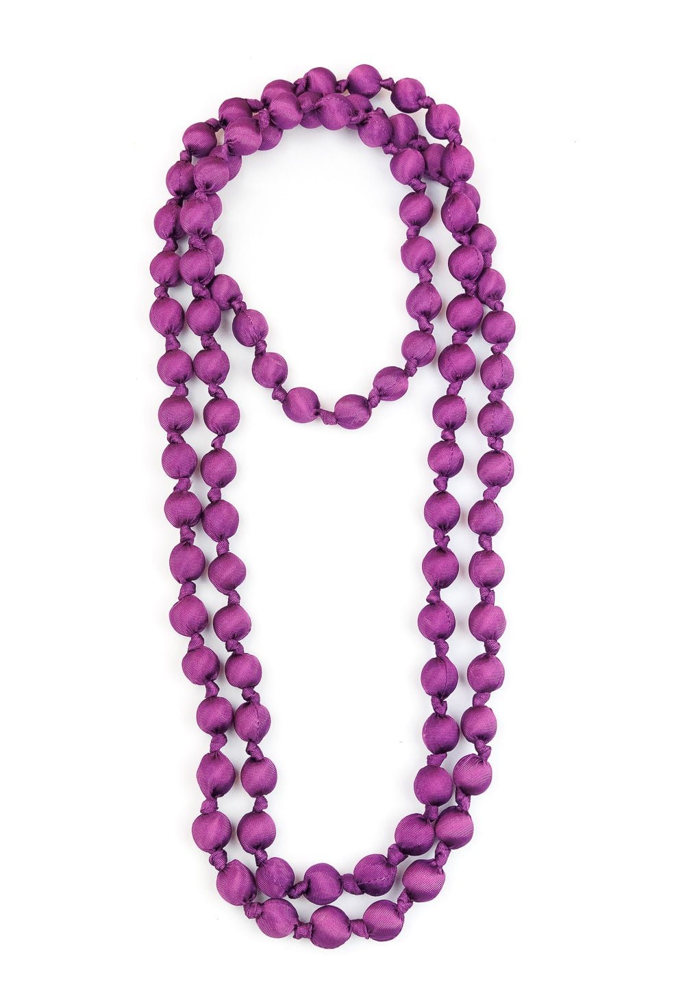 Collar Seda Morado - La Compañía Francesa