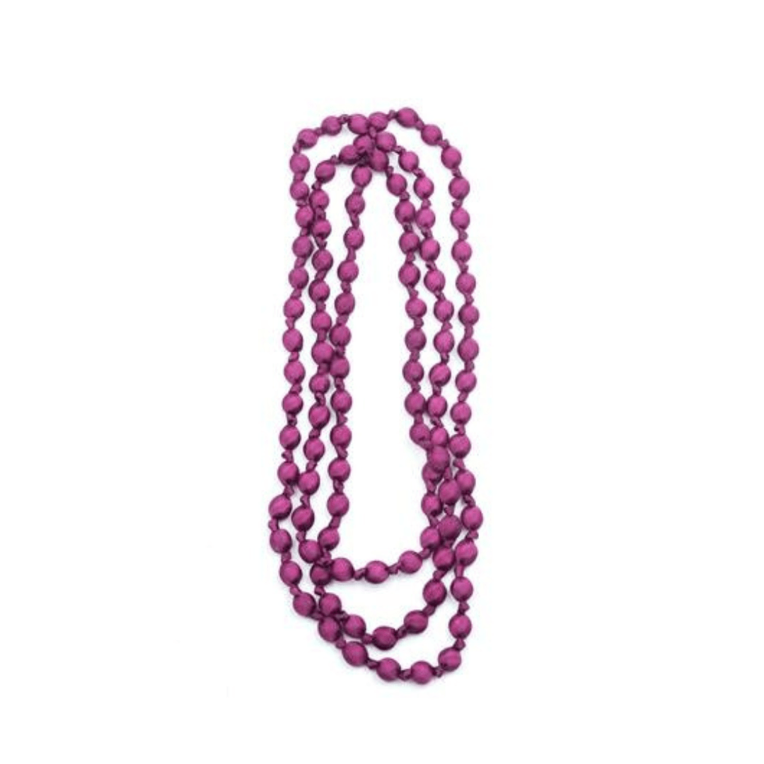 Collar Seda Púrpura - La Compañía Francesa