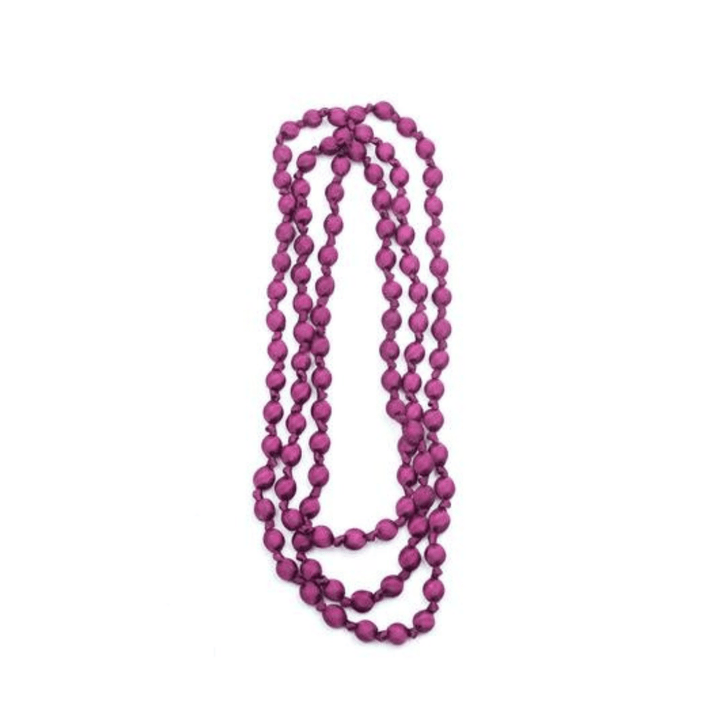 Collar Seda Púrpura - La Compañía Francesa