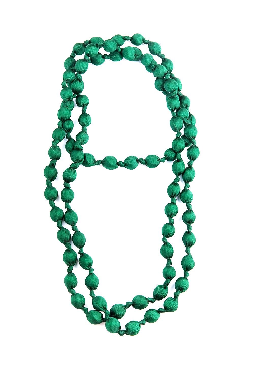 Collar Seda Verde Esmeralda - La Compañía Francesa