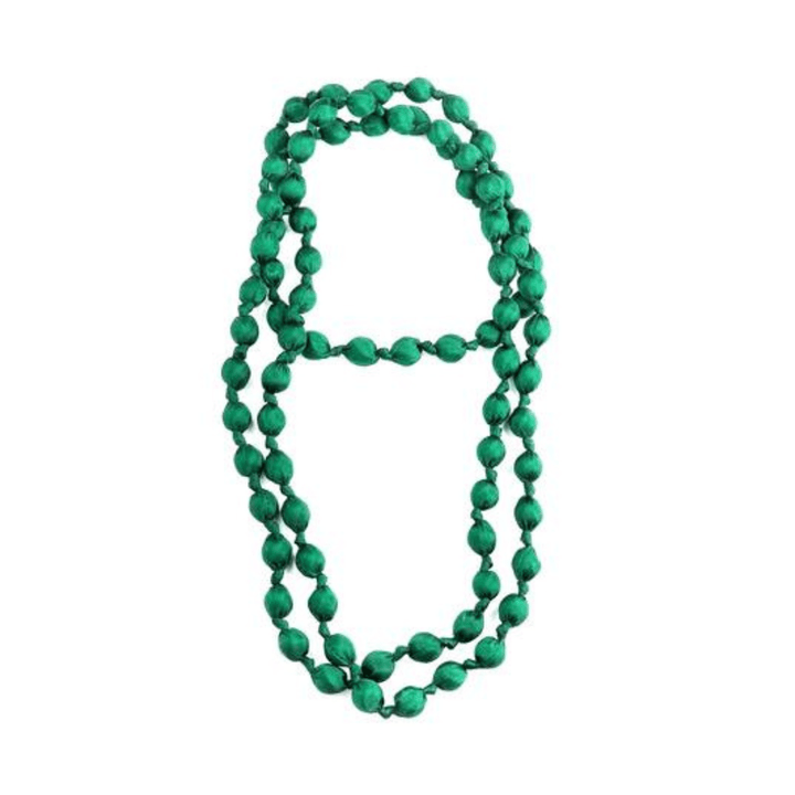 Collar Seda Verde Esmeralda - La Compañía Francesa