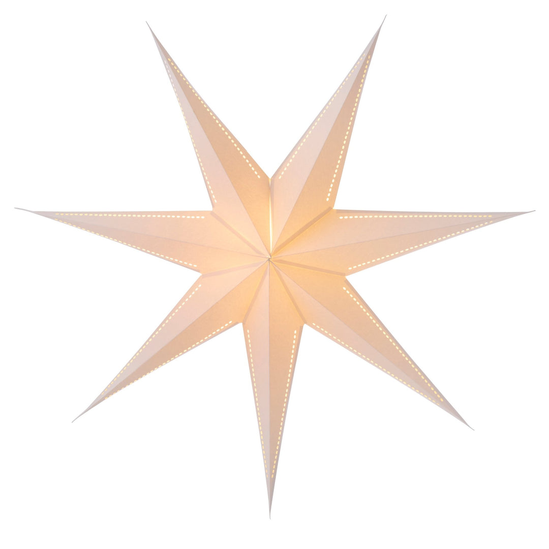 Estrella de Papel Blanca Pequeña - La Compañía Francesa