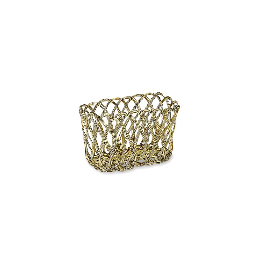 Cesta Copper Rectangular Pequeña