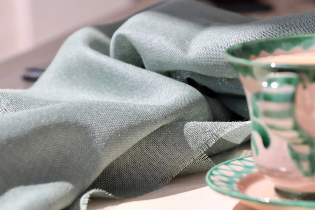 Foulard de Alpaca, Verde Agua - La Compañía Francesa