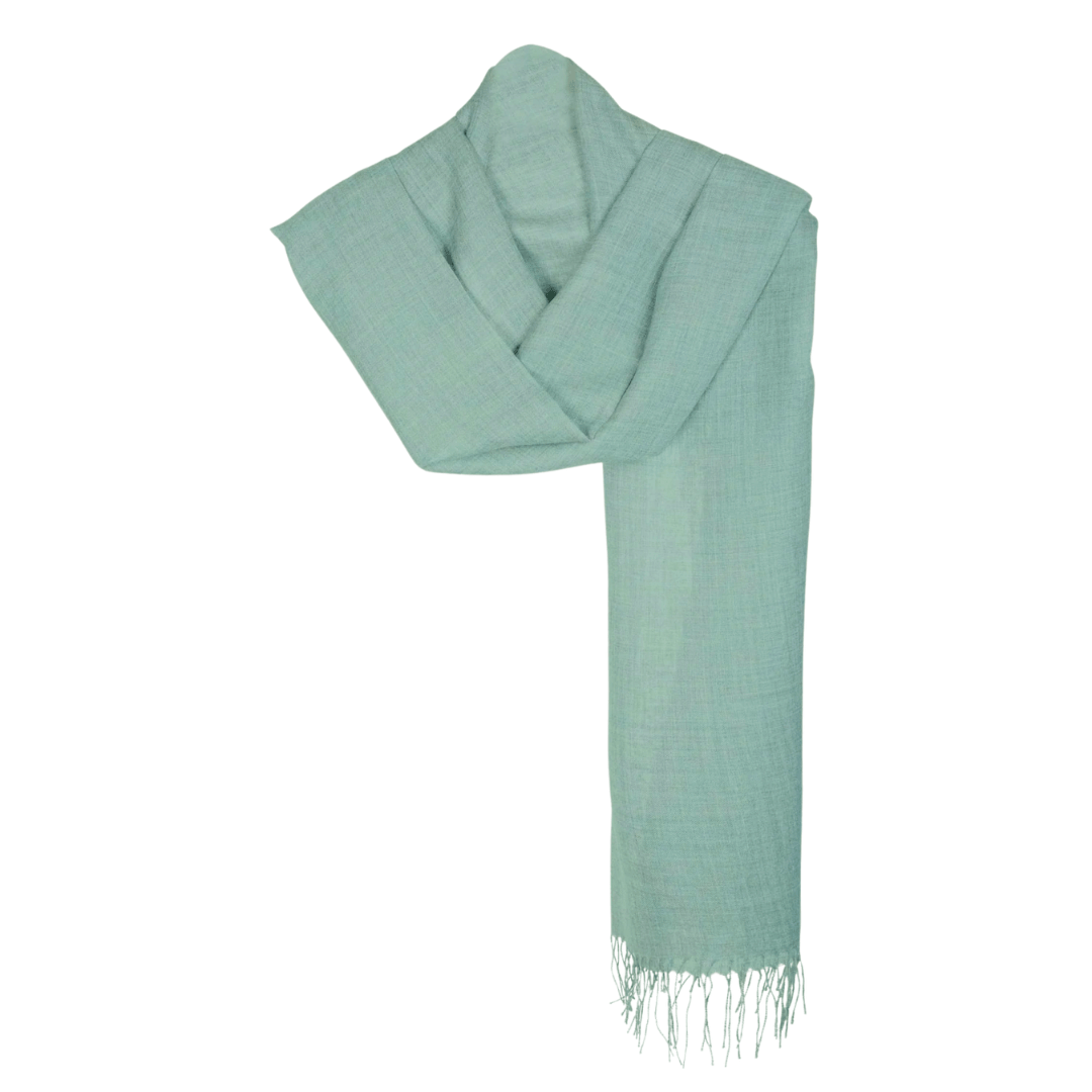 Foulard de Alpaca, Verde Agua - La Compañía Francesa