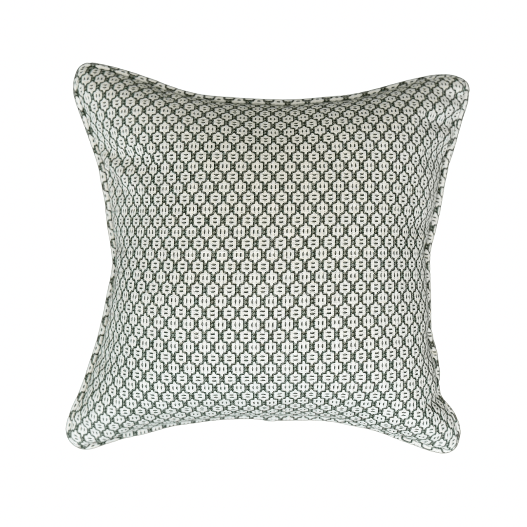 Funda de Cojín Akari Verde 50x50 cm - La Compañía Francesa