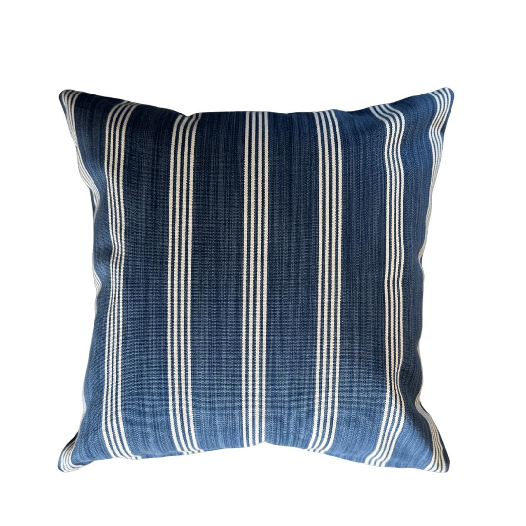 Funda de Cojín Blue Stripes 50x50 cm - La Compañía Francesa