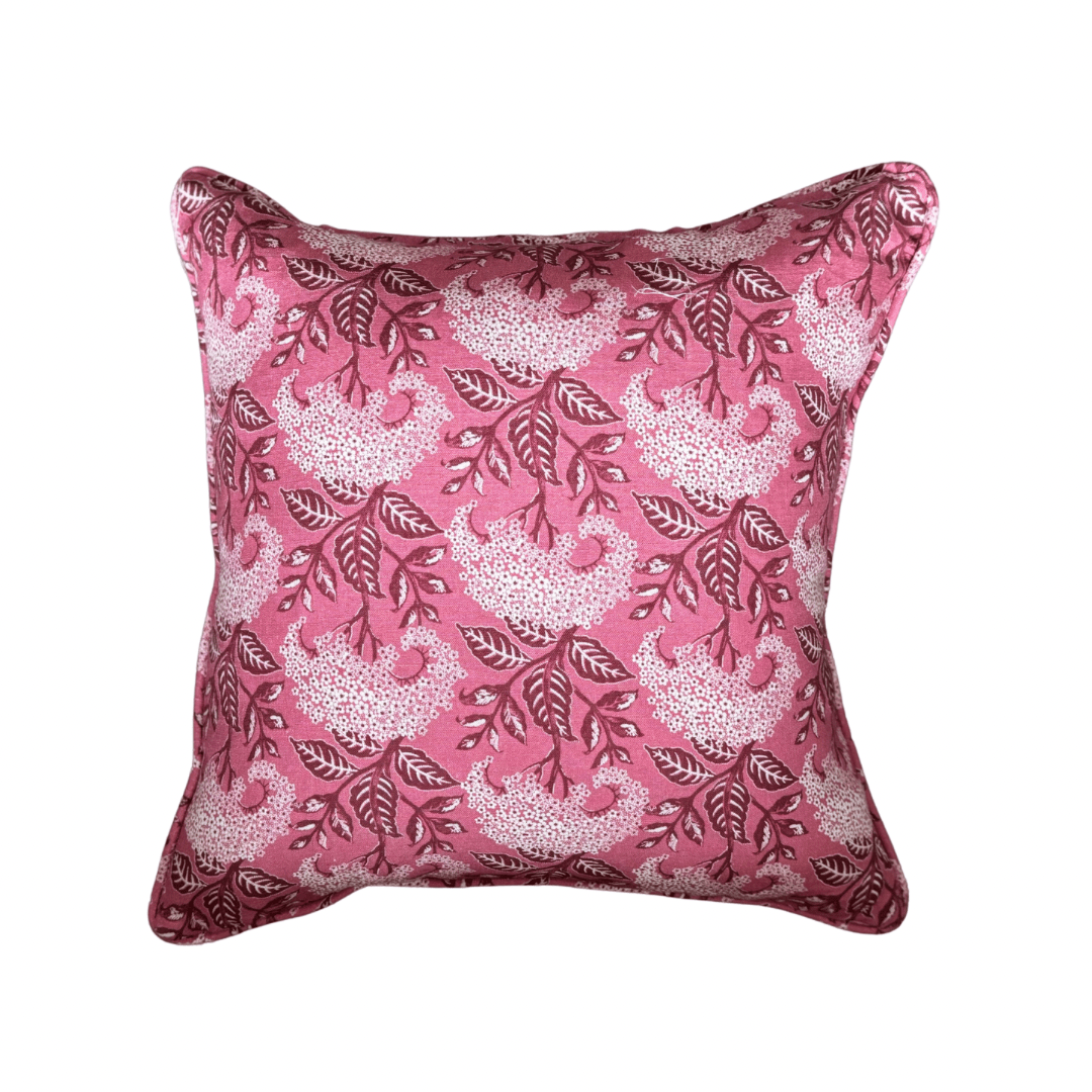 Funda de Cojín Firenze Fresa 50x50 cm - La Compañía Francesa