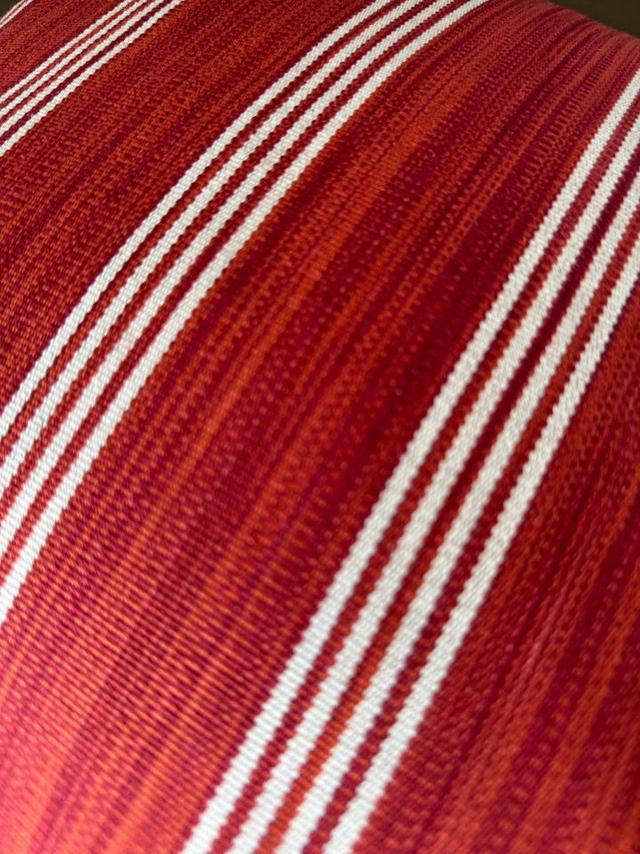 Funda de Cojín Red Stripes 50x50 cm - La Compañía Francesa