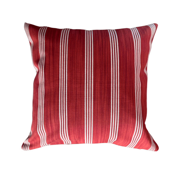 Funda de Cojín Red Stripes 50x50 cm - La Compañía Francesa