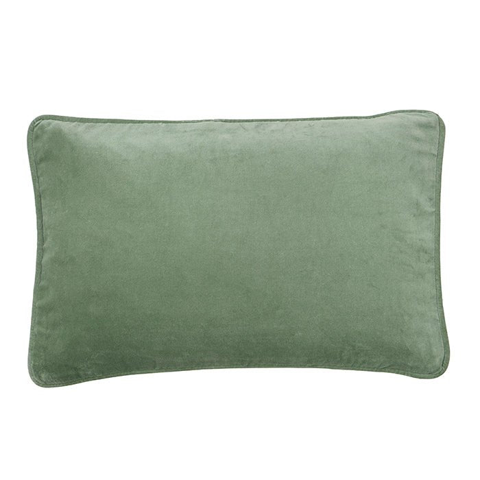 Funda de Cojín Velours Green 33 x 50 CM - La Compañía Francesa