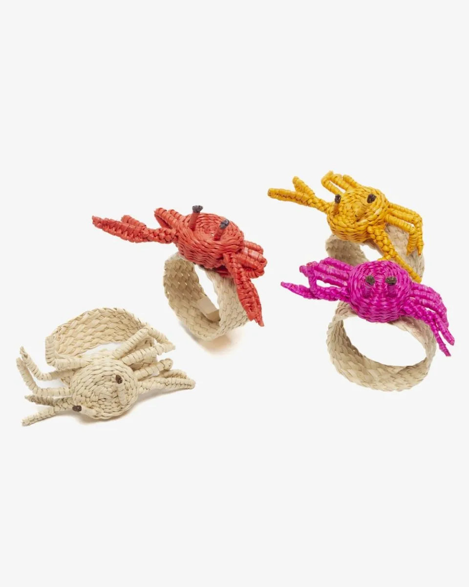 Servilletero Crab Set/6
