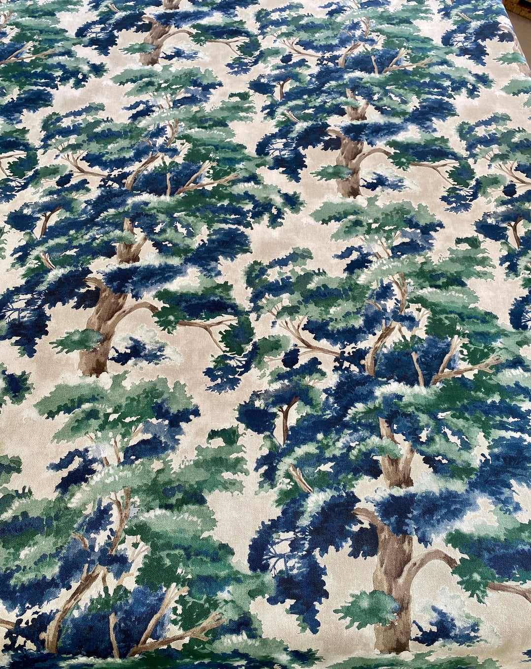 Mantel Estampado La Forêt Blue