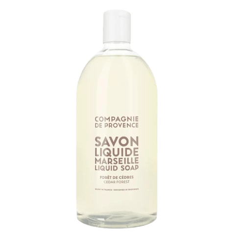Jabón Marseille Recarga Cedar Forest 1L - La Compañía Francesa
