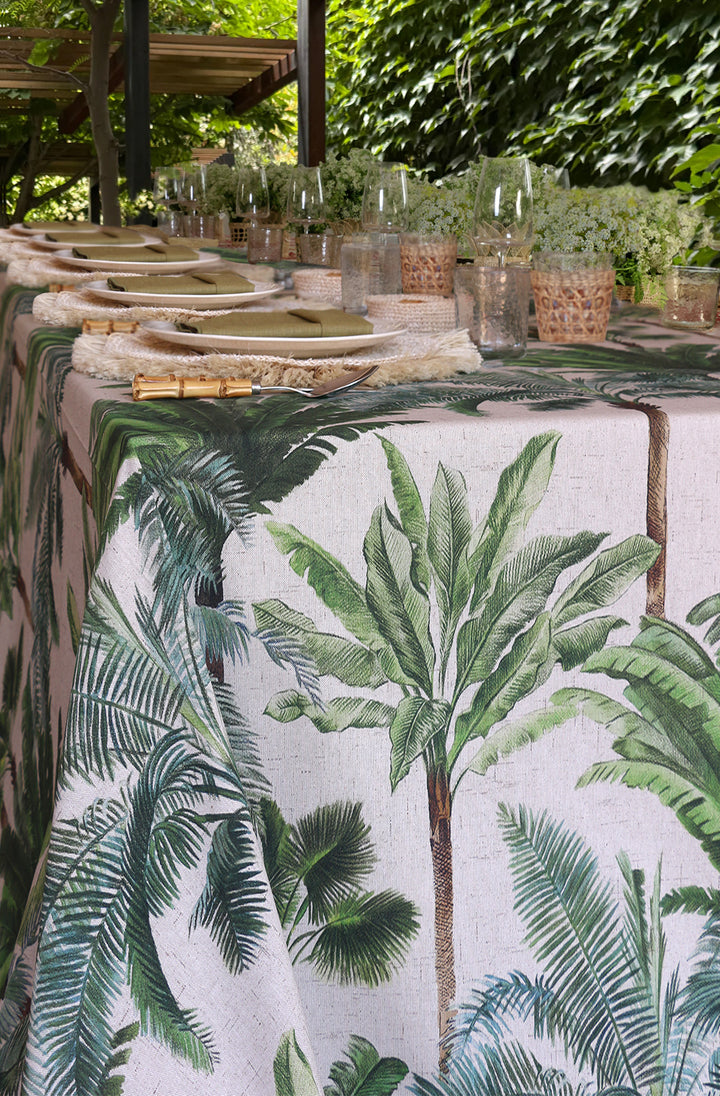 Ceylan Printed Tablecloth