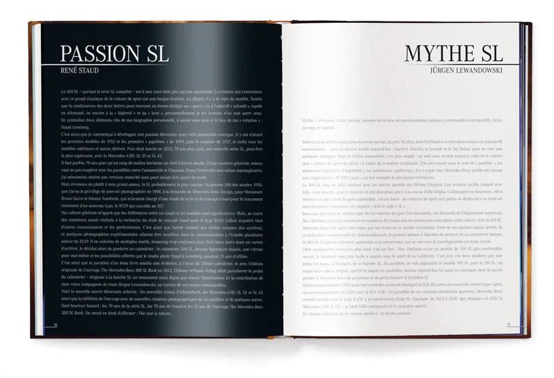 Libro Mercedes - Benz: 300 SL Book - La Compañía Francesa