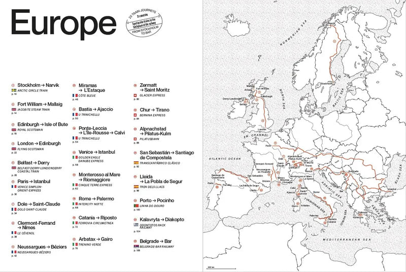 Libro See the World by Train - La Compañía Francesa