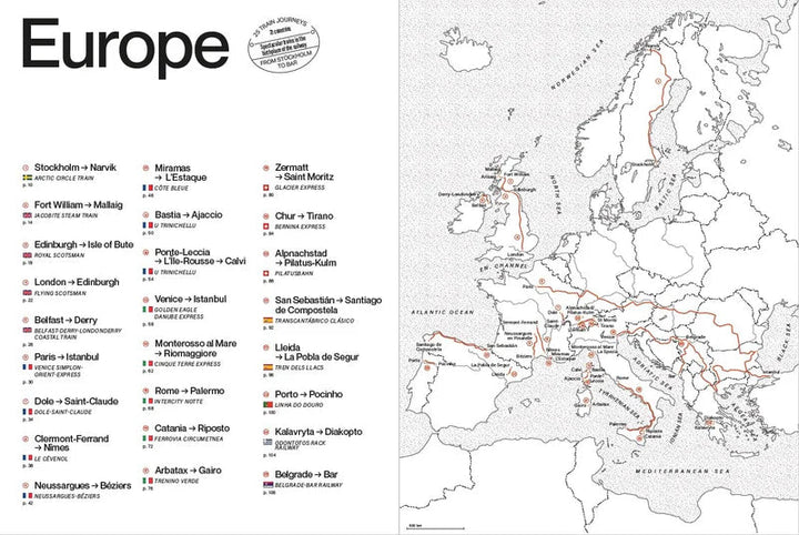 Libro See the World by Train - La Compañía Francesa