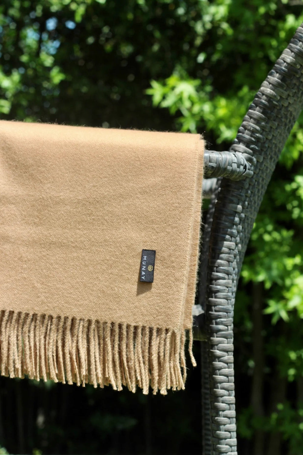 Manta Baby Alpaca | Camel - La Compañía Francesa