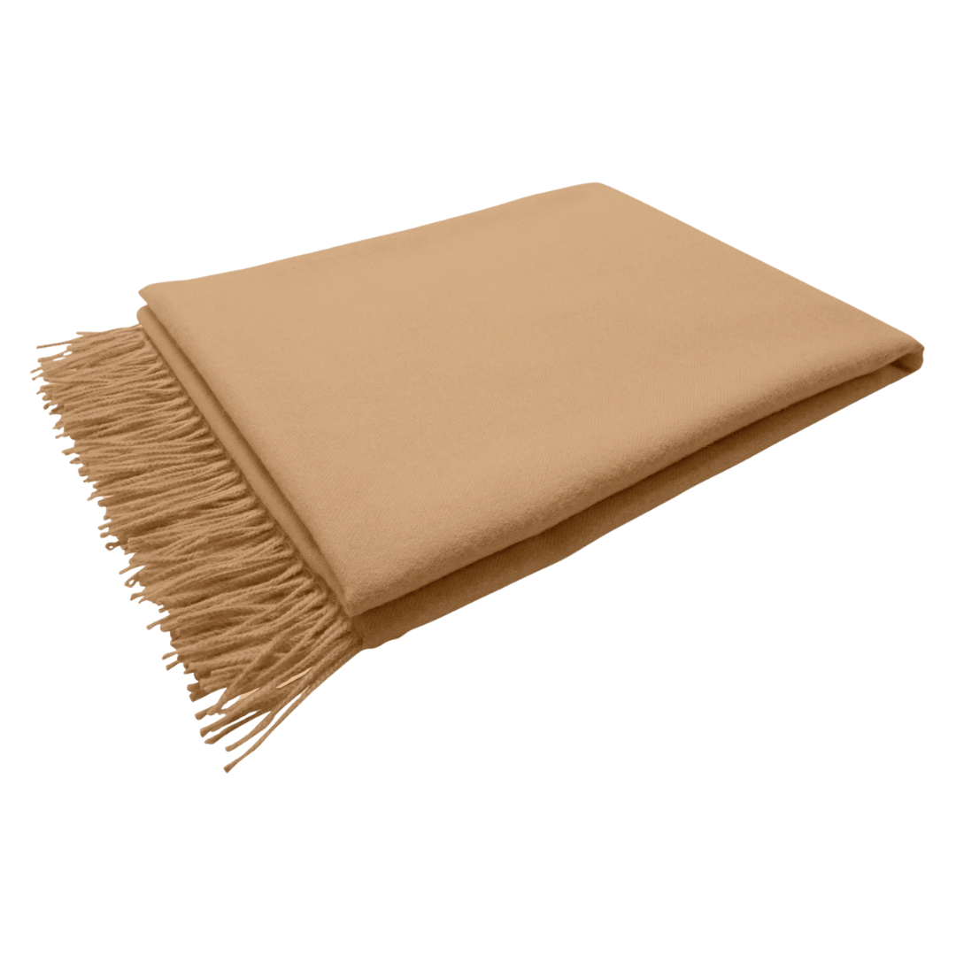 Manta Baby Alpaca | Camel - La Compañía Francesa