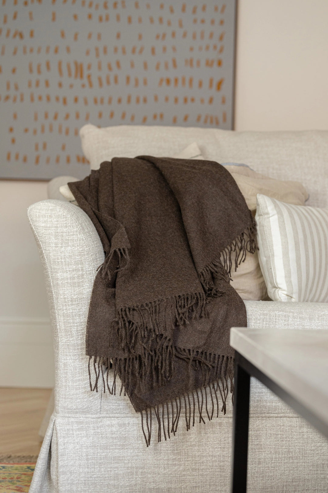 Manta Baby Alpaca | Chocolate - La Compañía Francesa