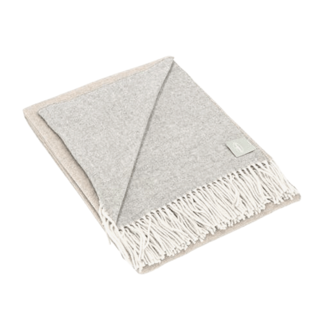 Manta Gold Plaid | Marfil - La Compañía Francesa