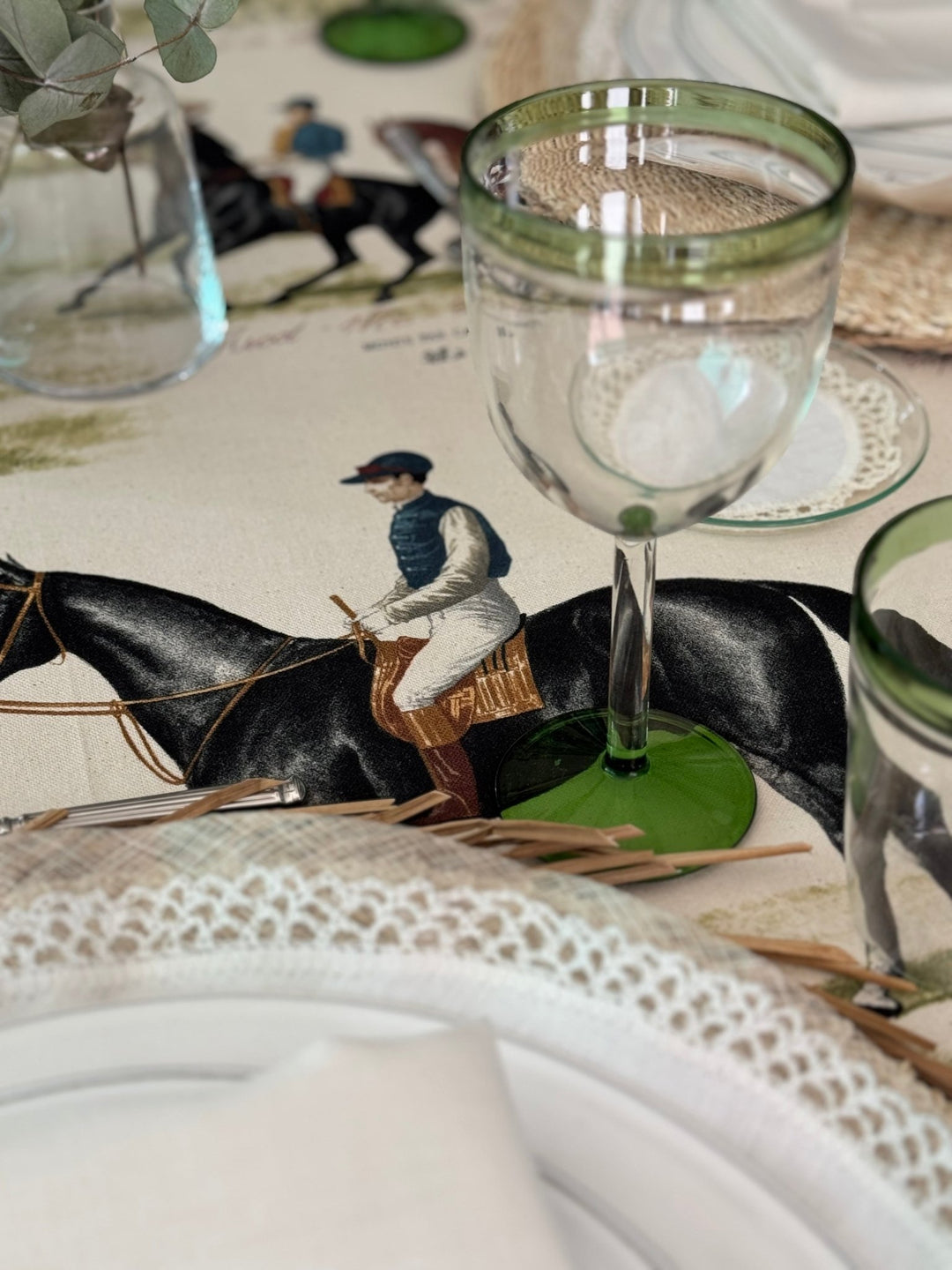 Mantel Estampado Ascot - La Compañía Francesa