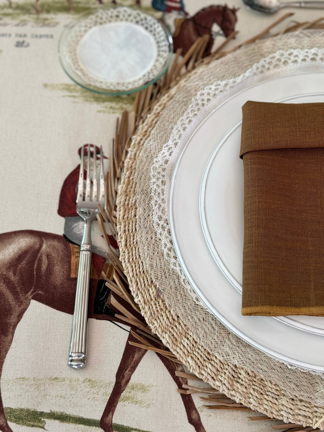 Mantel Estampado Ascot - La Compañía Francesa