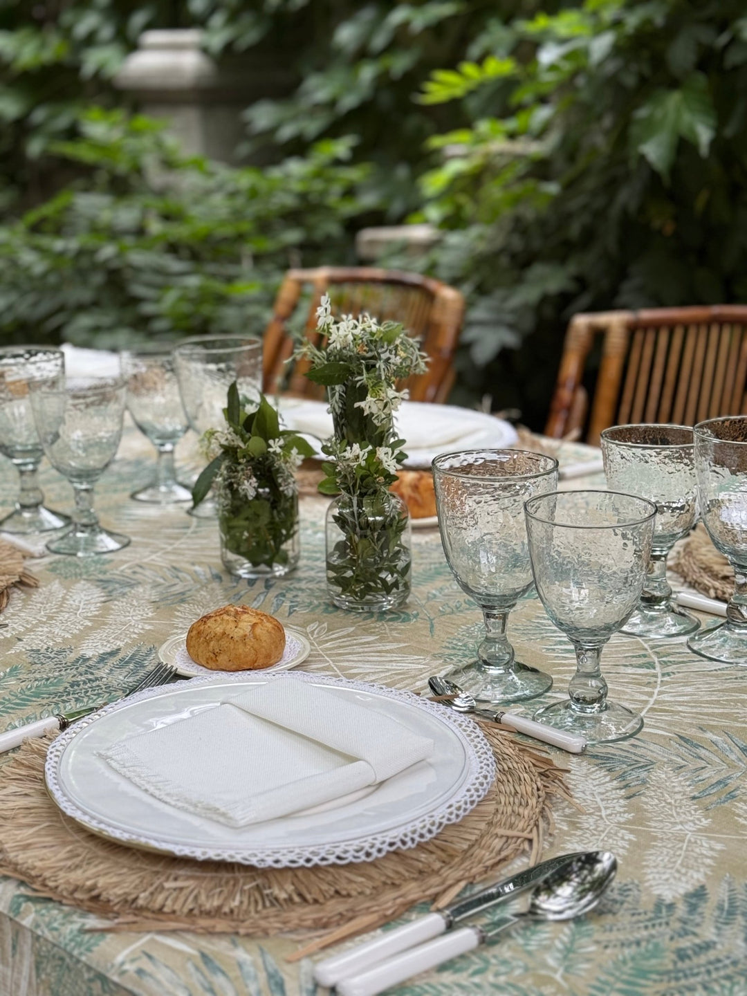 Mantel Estampado Cote Jardín - La Compañía Francesa