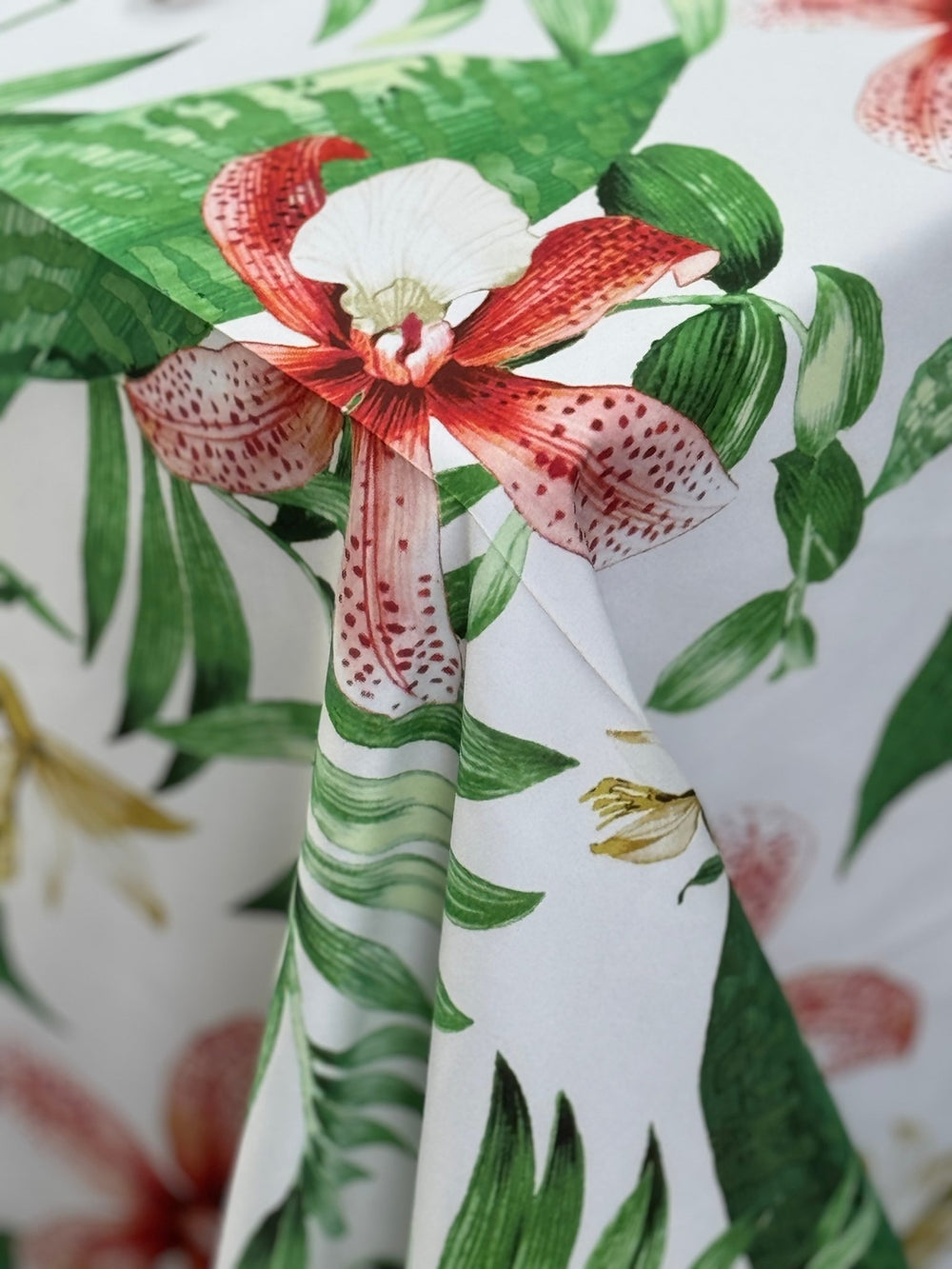 Mantel Estampado Flor de Tiaré - La Compañía Francesa