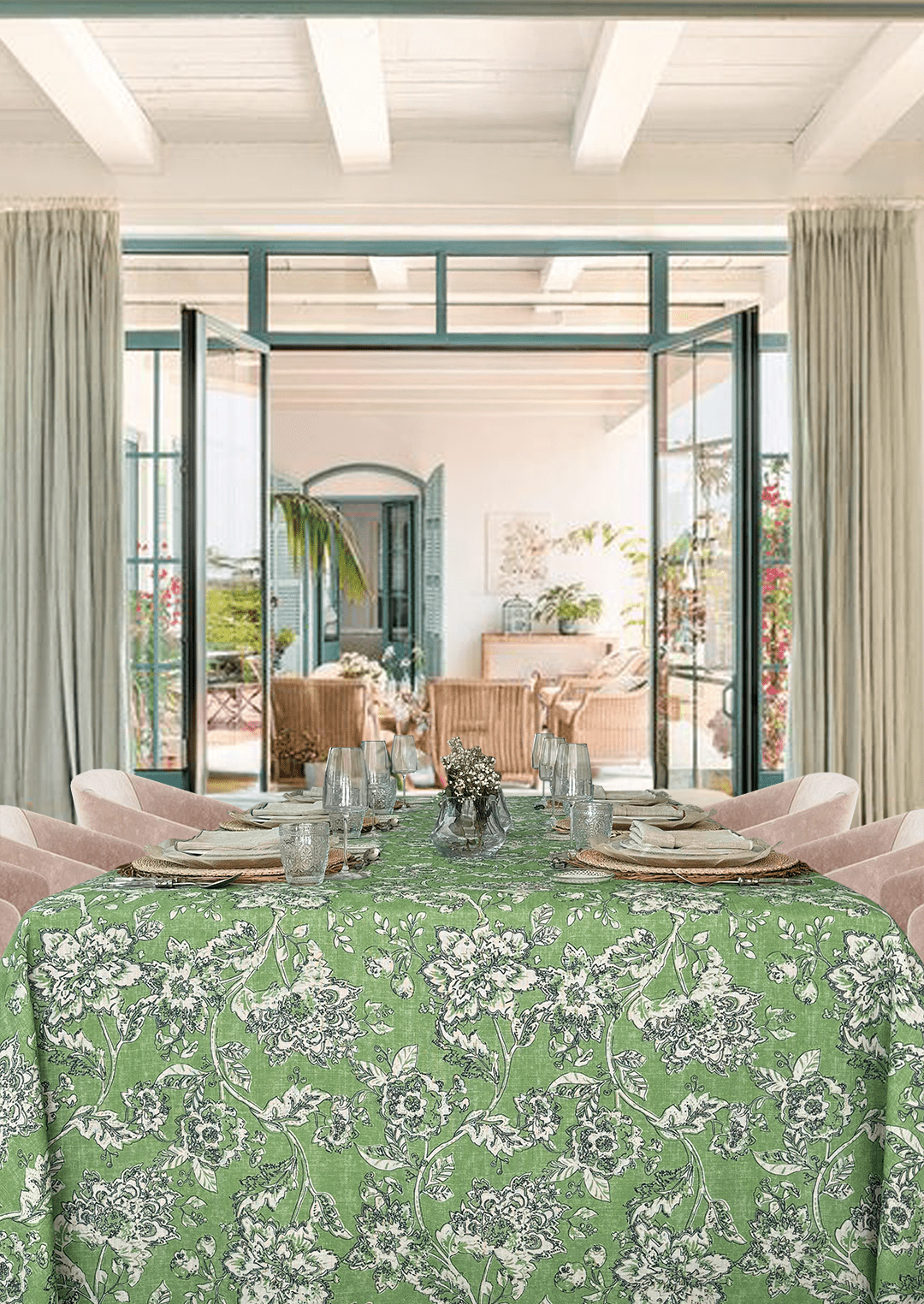 Mantel Estampado Kerala - La Compañía Francesa