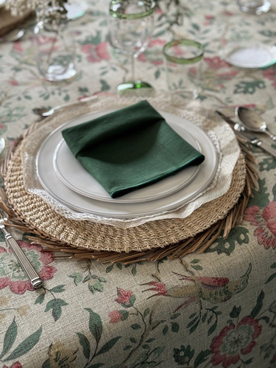 Mantel Estampado La Vie en Rose - La Compañía Francesa