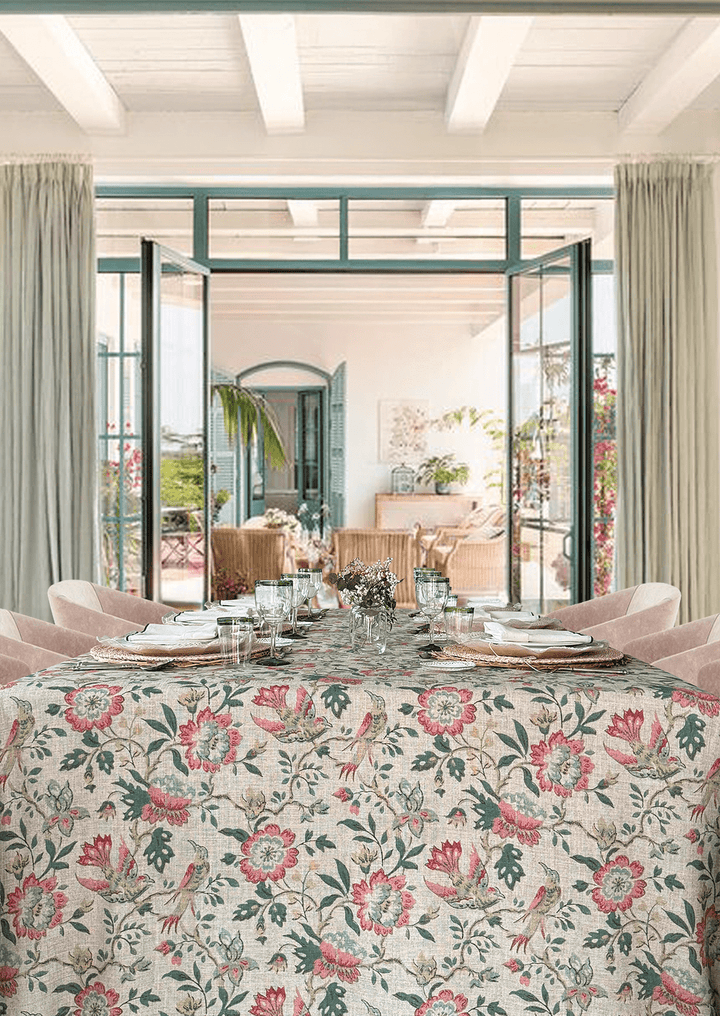 Mantel Estampado La Vie en Rose - La Compañía Francesa