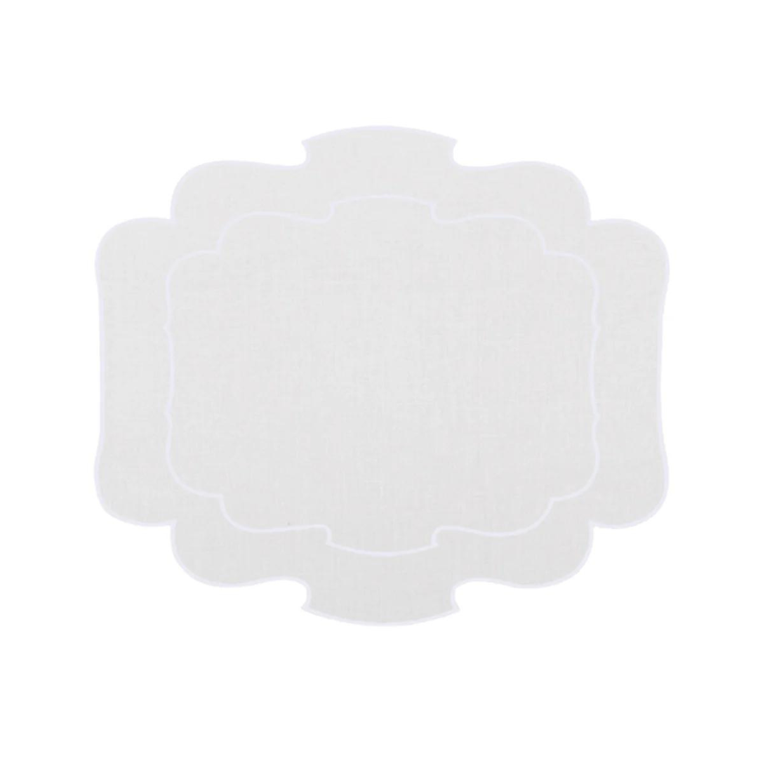 Mantel Individual Ovalado Ivory Set/6 - La Compañía Francesa