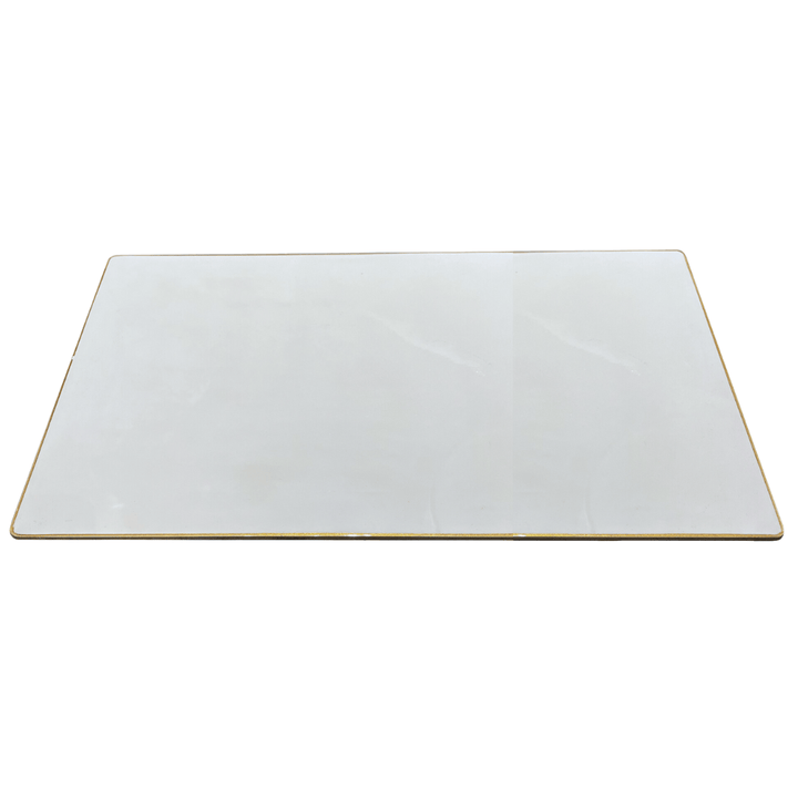 Mantel Individual Rectangular Lacado Piedra Filo Dorado Set/2 - La Compañía Francesa