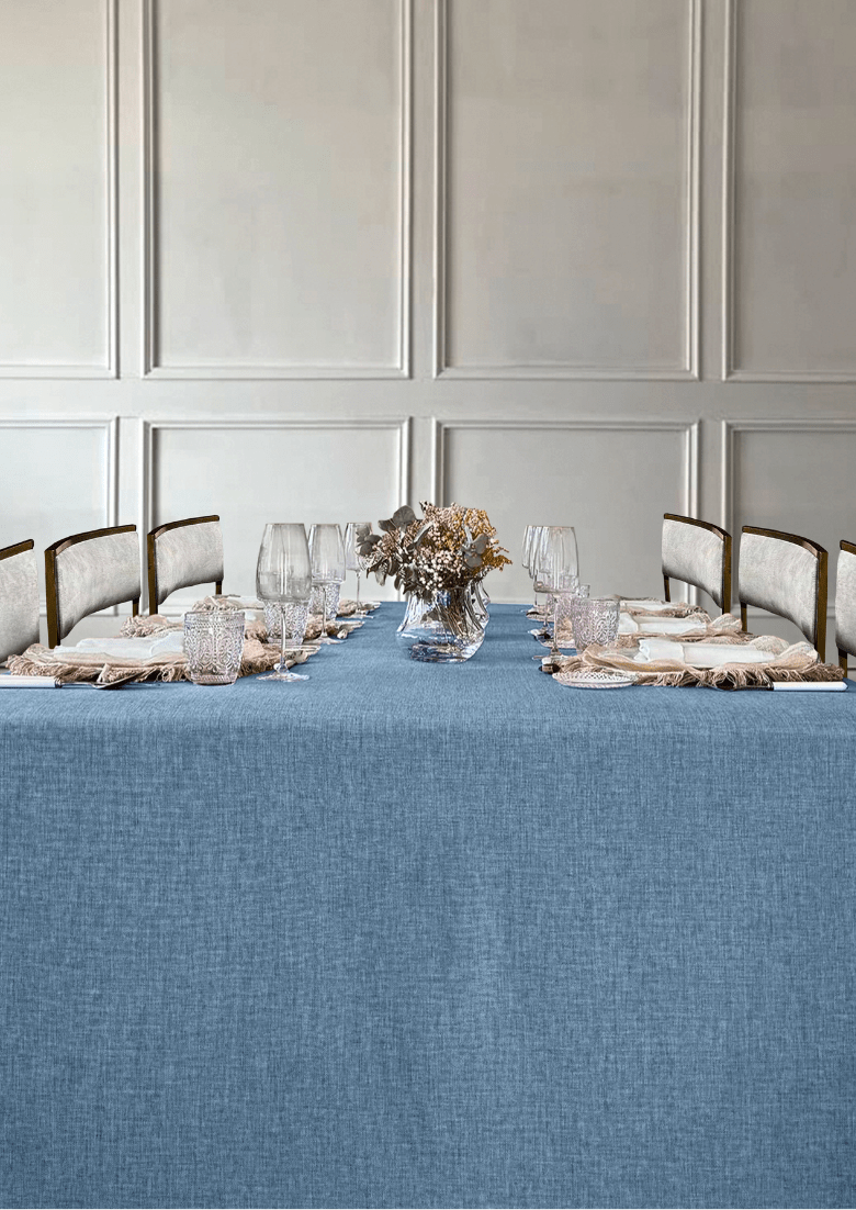 Mantel Kairo Azul Claro - La Compañía Francesa