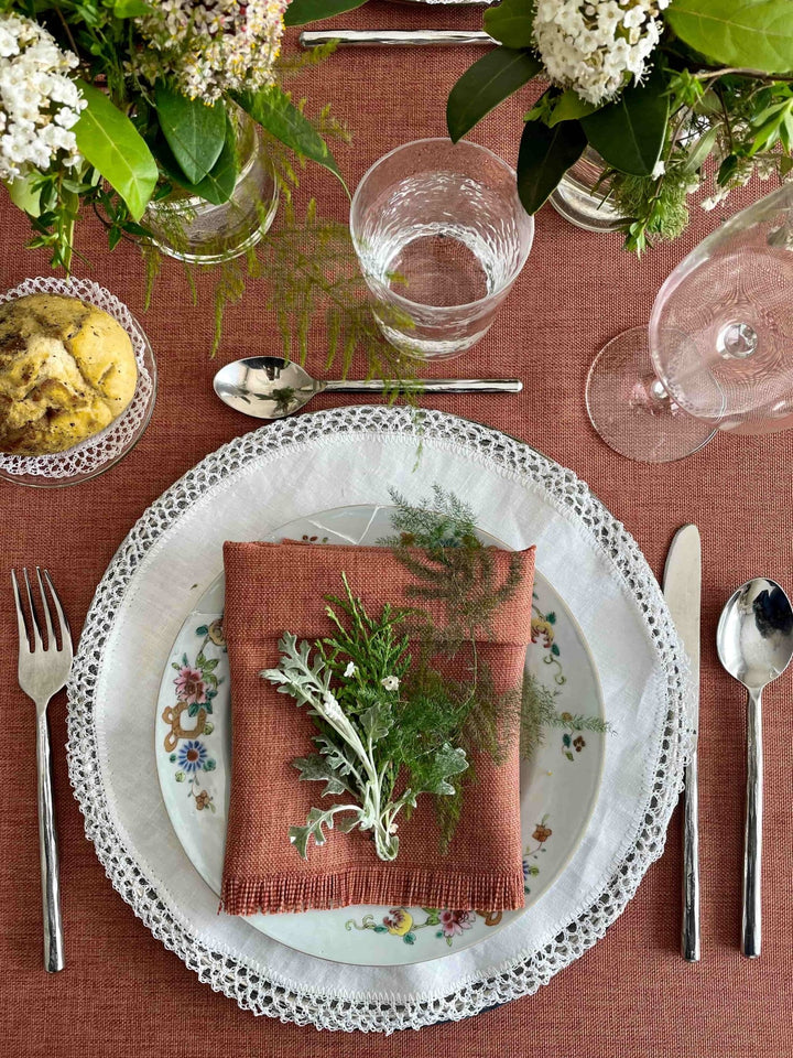 Mantel Kairo Naranja - La Compañía Francesa