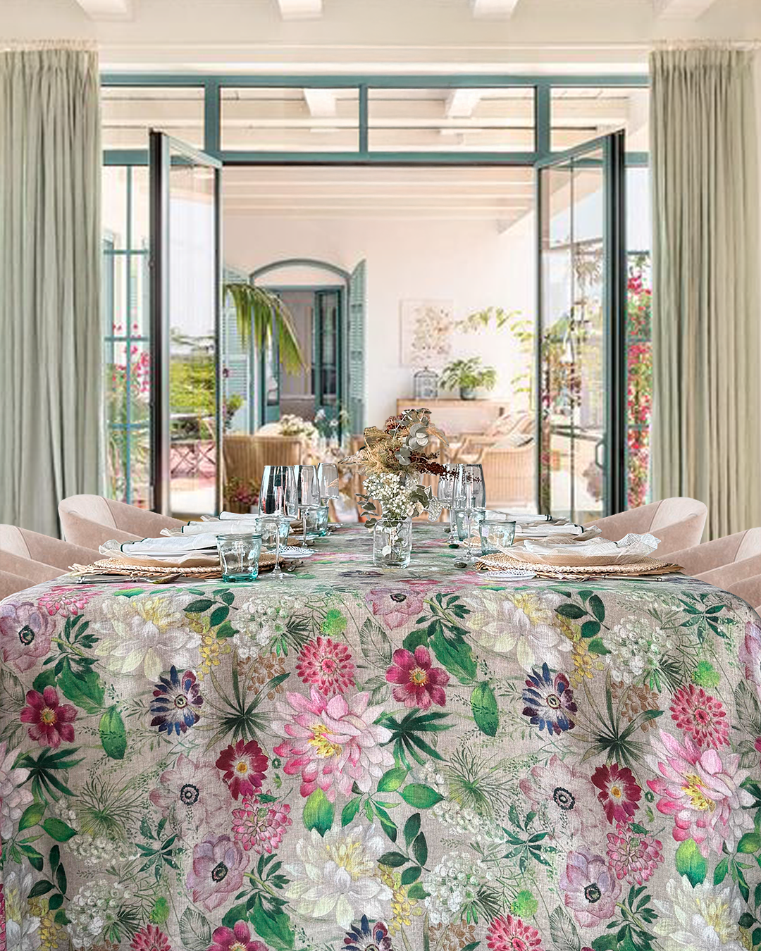 Mantel Estampado Milflores